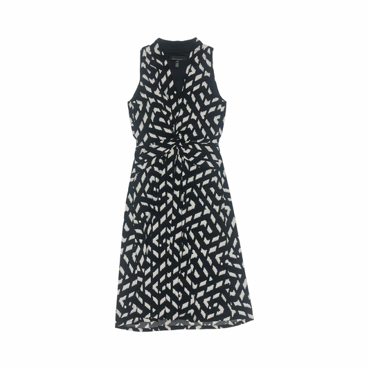 Dress Work By White House Black Market In Black & White, Size:0
