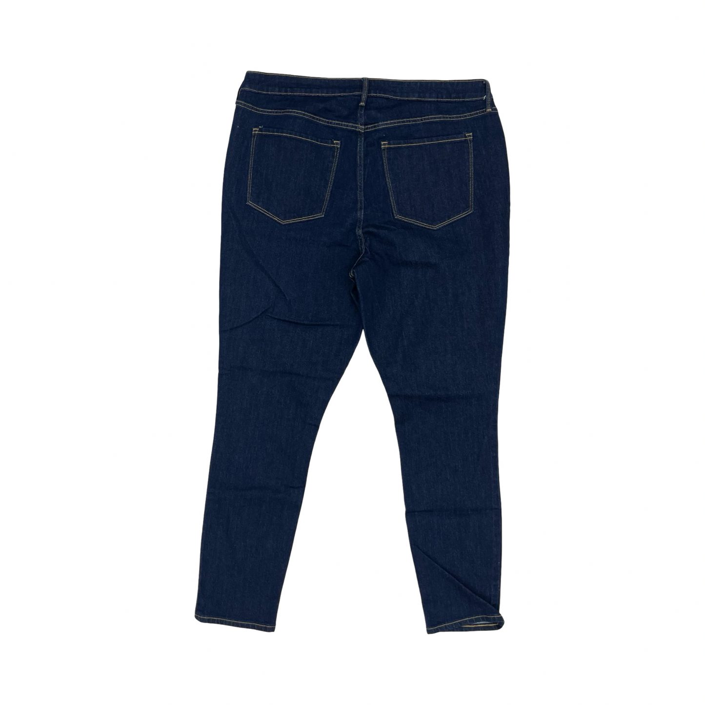 Jeans Skinny By Old Navy In Blue Denim, Size:18