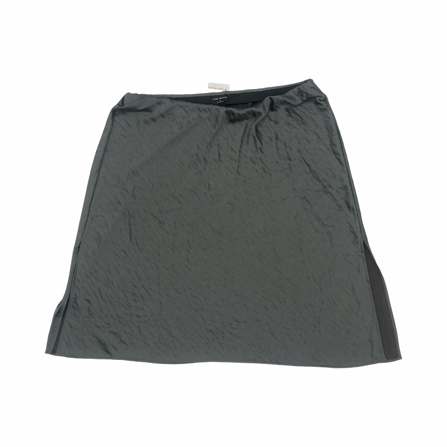 Skirt Midi By Lane Bryant In Grey, Size:22