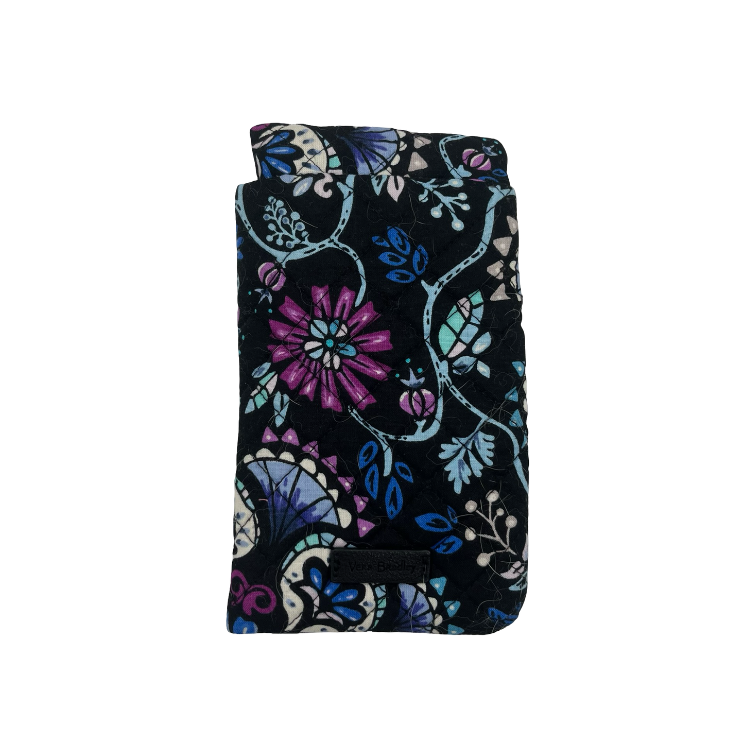 Sunglass Case By Vera Bradley In Black & Blue