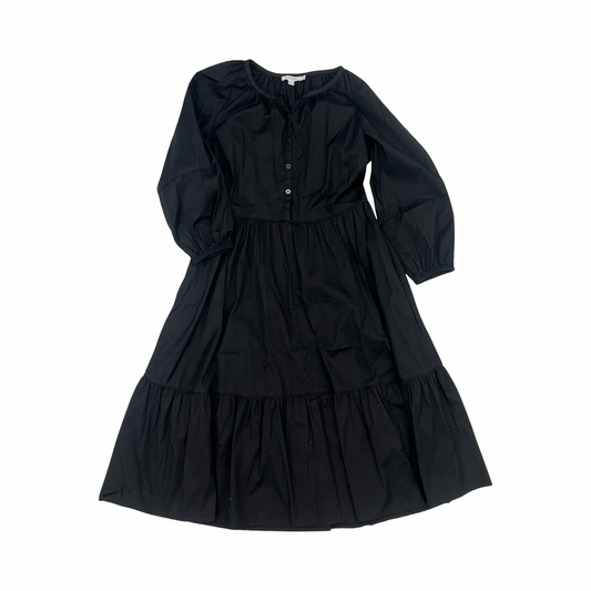 Dress Party Midi By Chicos In Black, Size:2