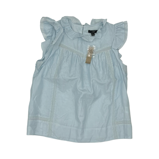 Blouse Sleeveless By J. Crew In Blue, Size:S