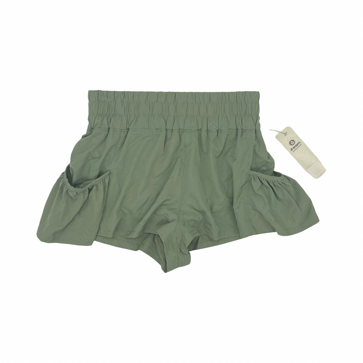 Athletic Shorts By Mono B In Green, Size:S