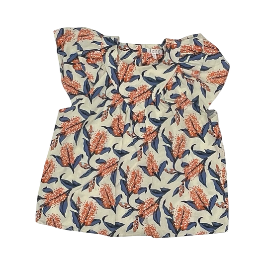 Blouse Ss By Tcec In Cream, Size:S