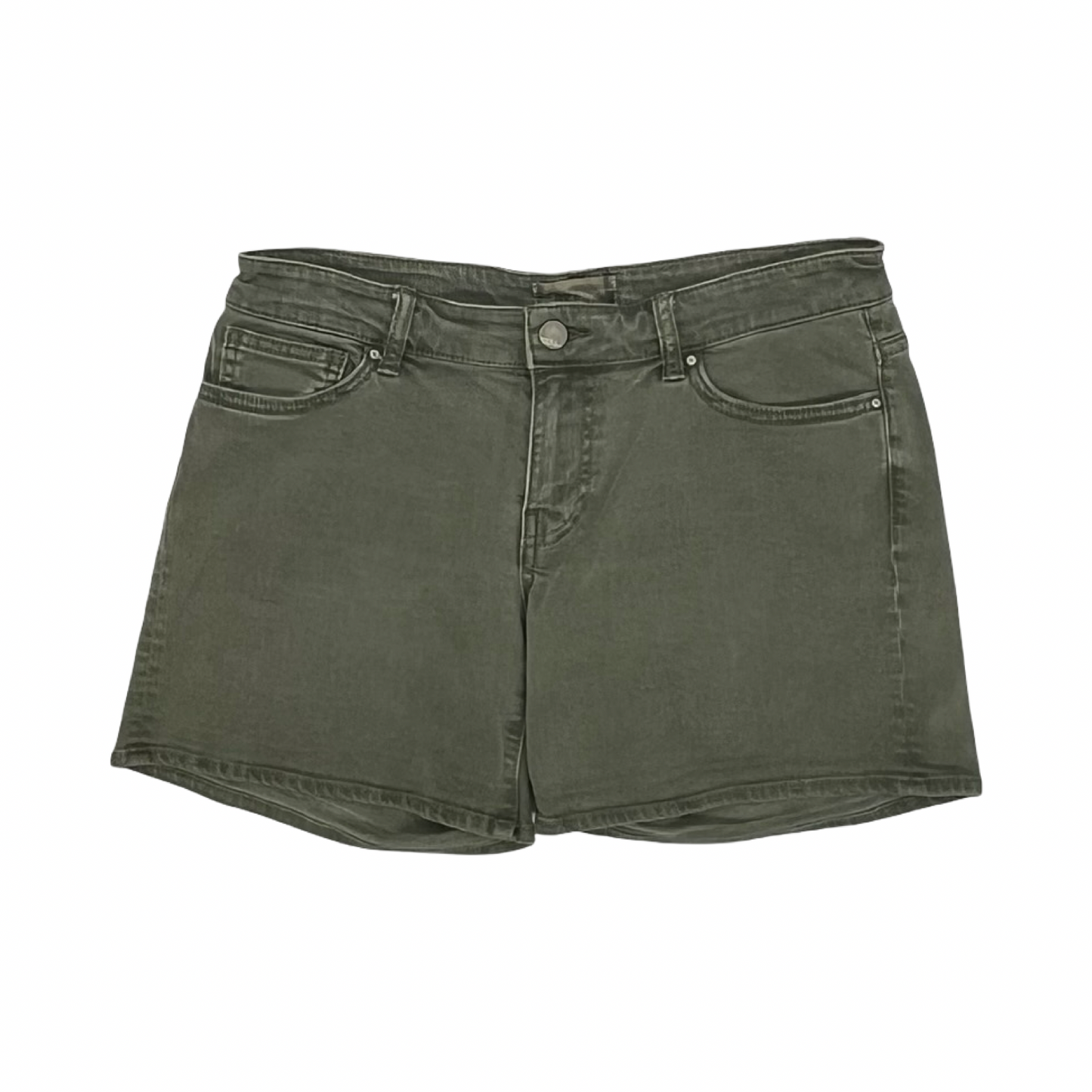 Shorts By Bke In Green Denim, Size:6