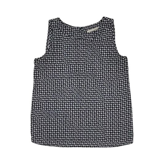 Blouse Sleeveless By Loft In Blue, Size:S
