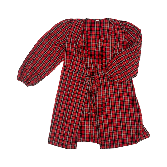Cardigan By Old Navy In Black & Red, Size:Sp