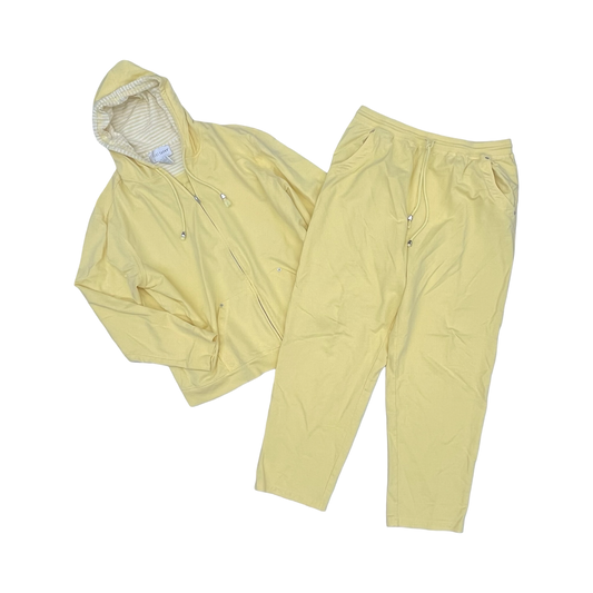 Lounge Set Pants By Cme In Yellow, Size:Xl