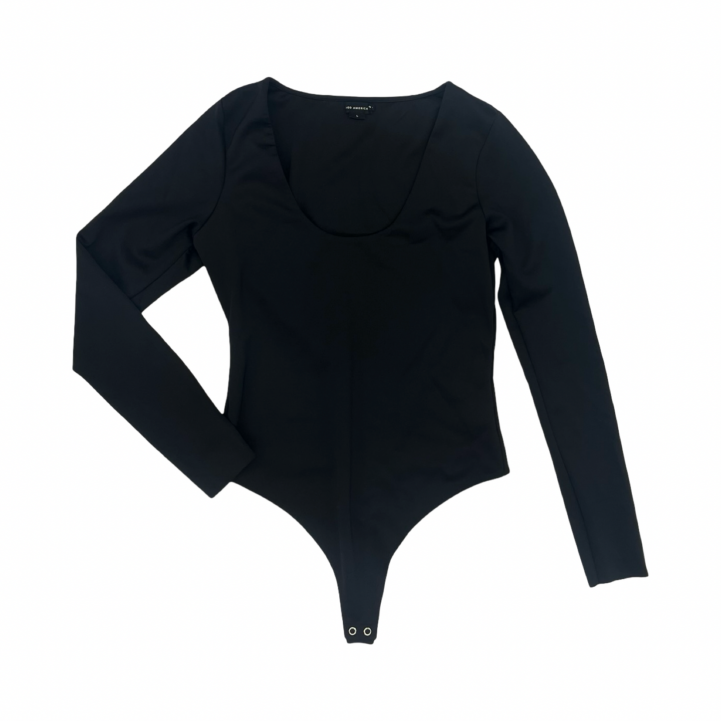 Bodysuit By Good American In Black, Size:L