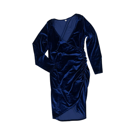 Dress Party Short By Cmf In Blue, Size:L