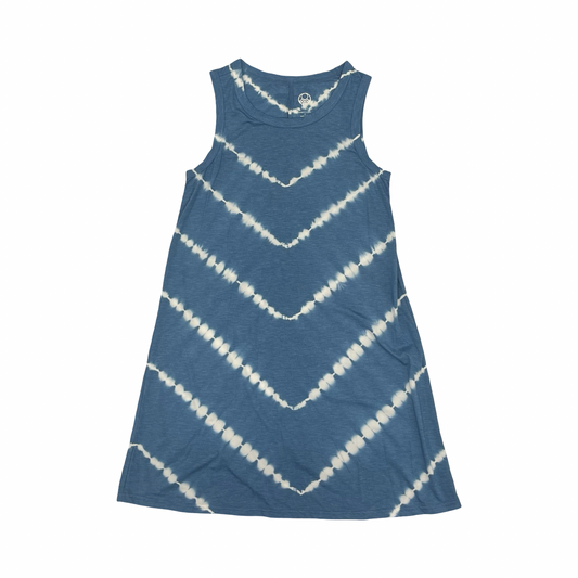 Dress Casual Short By Te Verde In Blue & White, Size:S