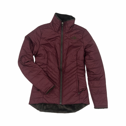 Jacket Puffer & Quilted By The North Face In Maroon, Size:Xs