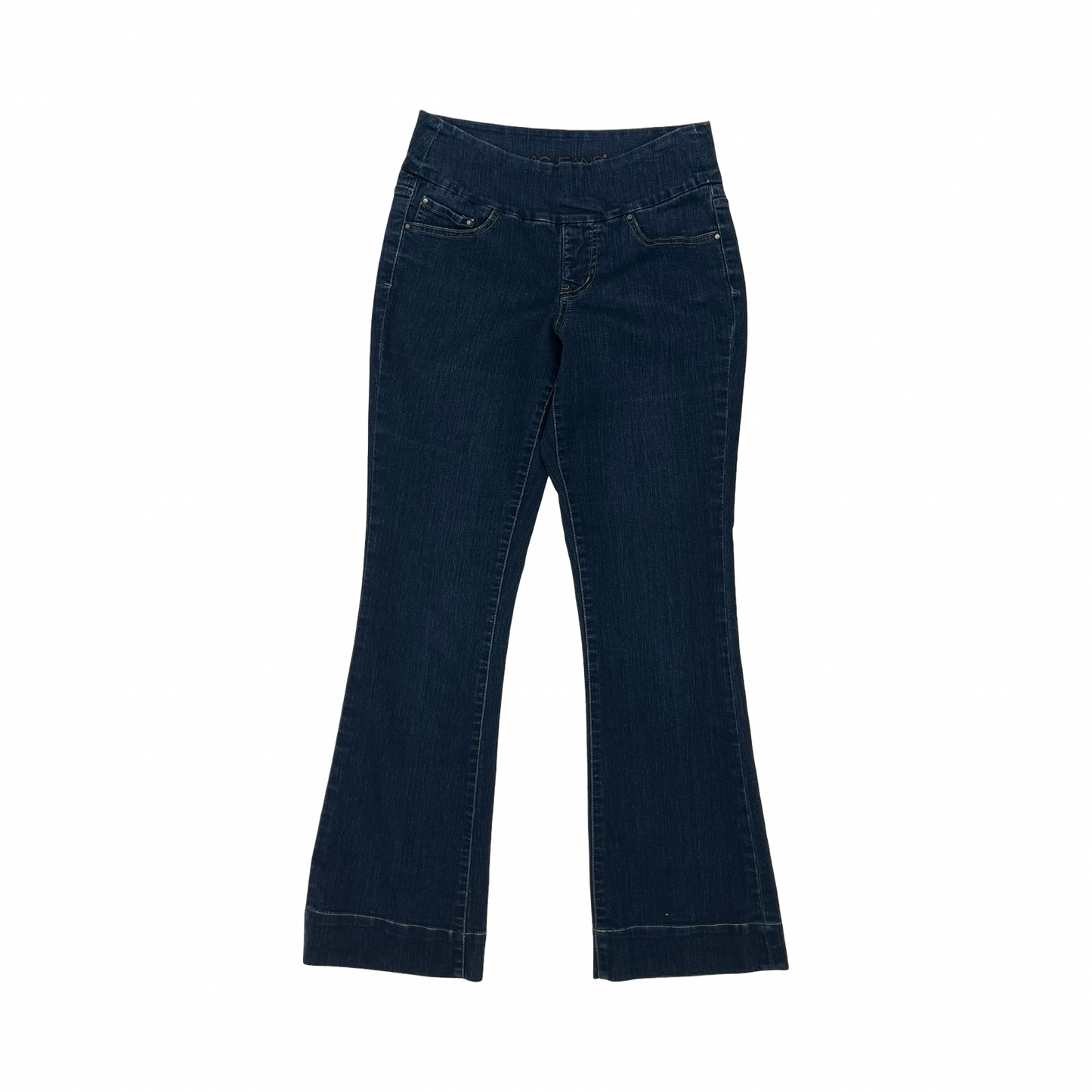 Jeans Flared By Jag In Blue Denim, Size:8