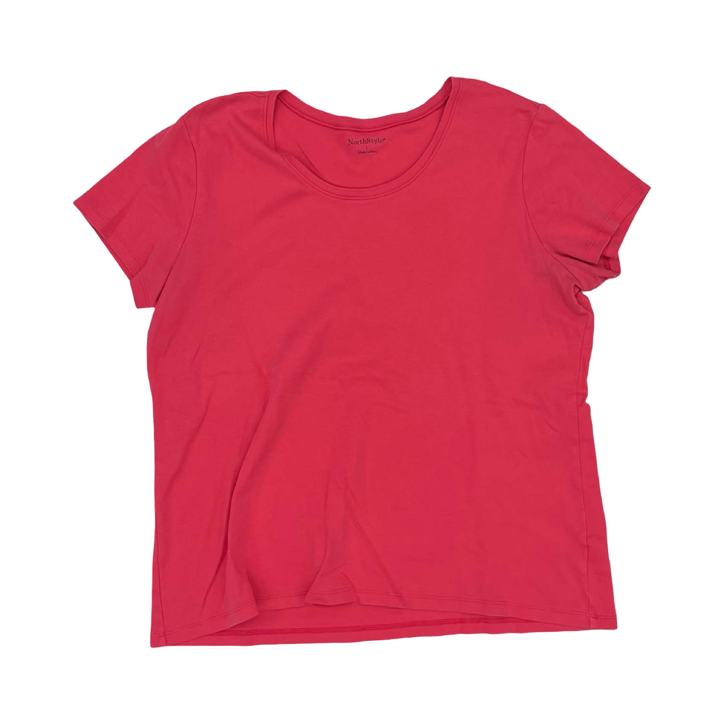 Top Ss Basic By Northstyle In Pink, Size:L