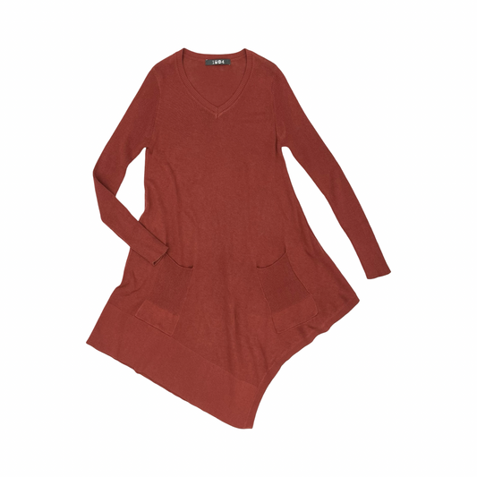 Dress Sweater By Clothes Mentor In Orange, Size:Xs