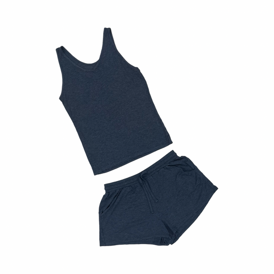Lounge Set Shorts By Clothes Mentor In Navy, Size:M