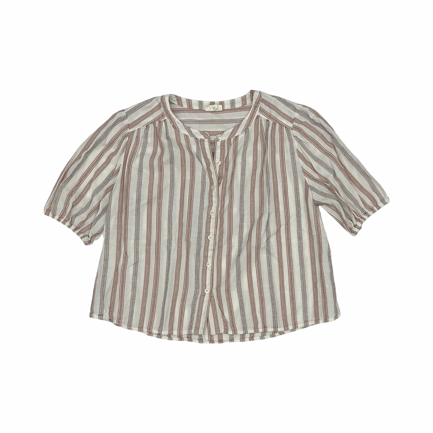 Top Ss By Ana In Orange & White, Size:M