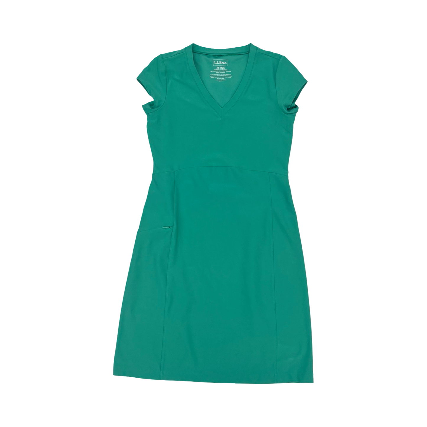Athletic Dress By L.L. Bean In Green, Size:Xs