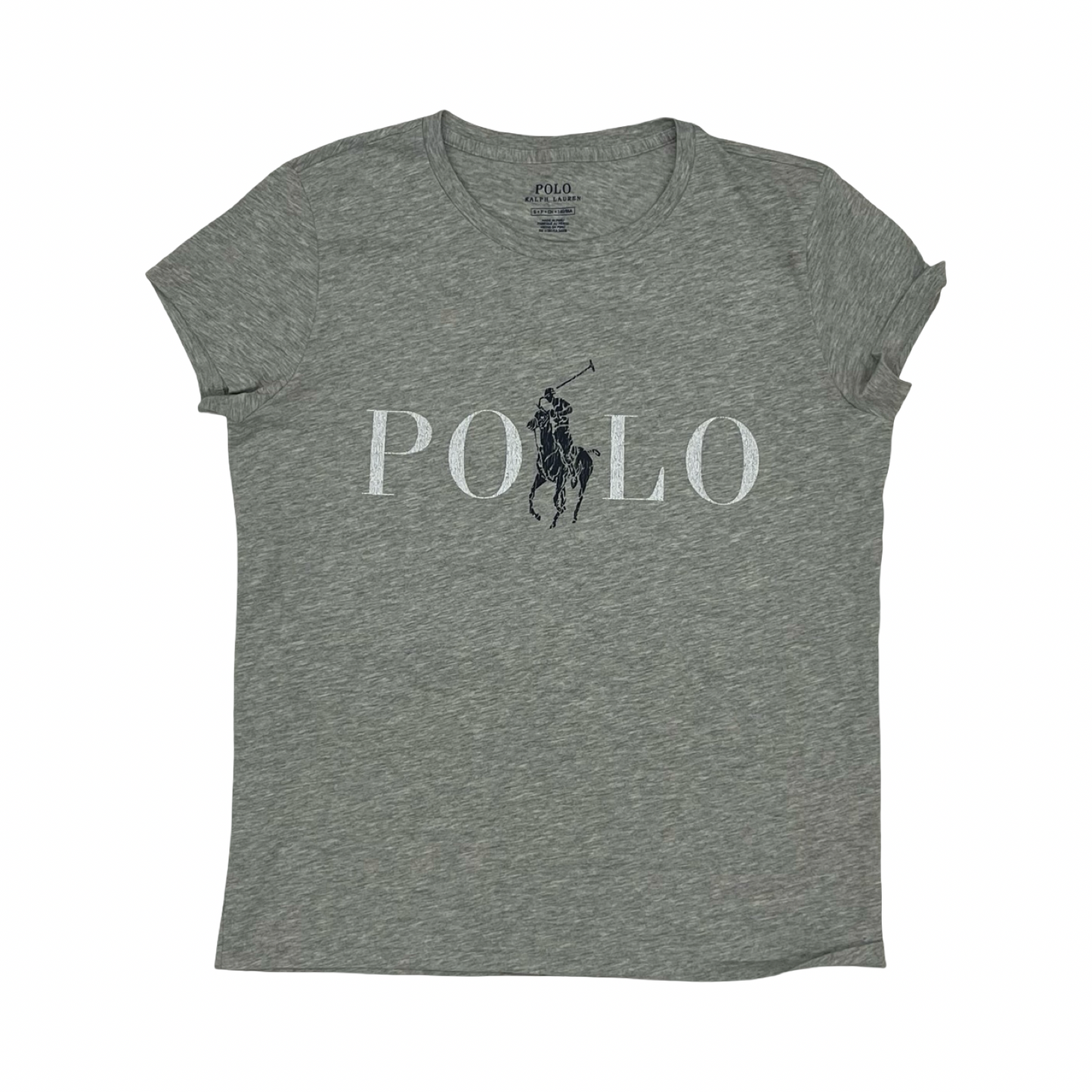 Top Ss By Polo Ralph Lauren In Grey, Size:S
