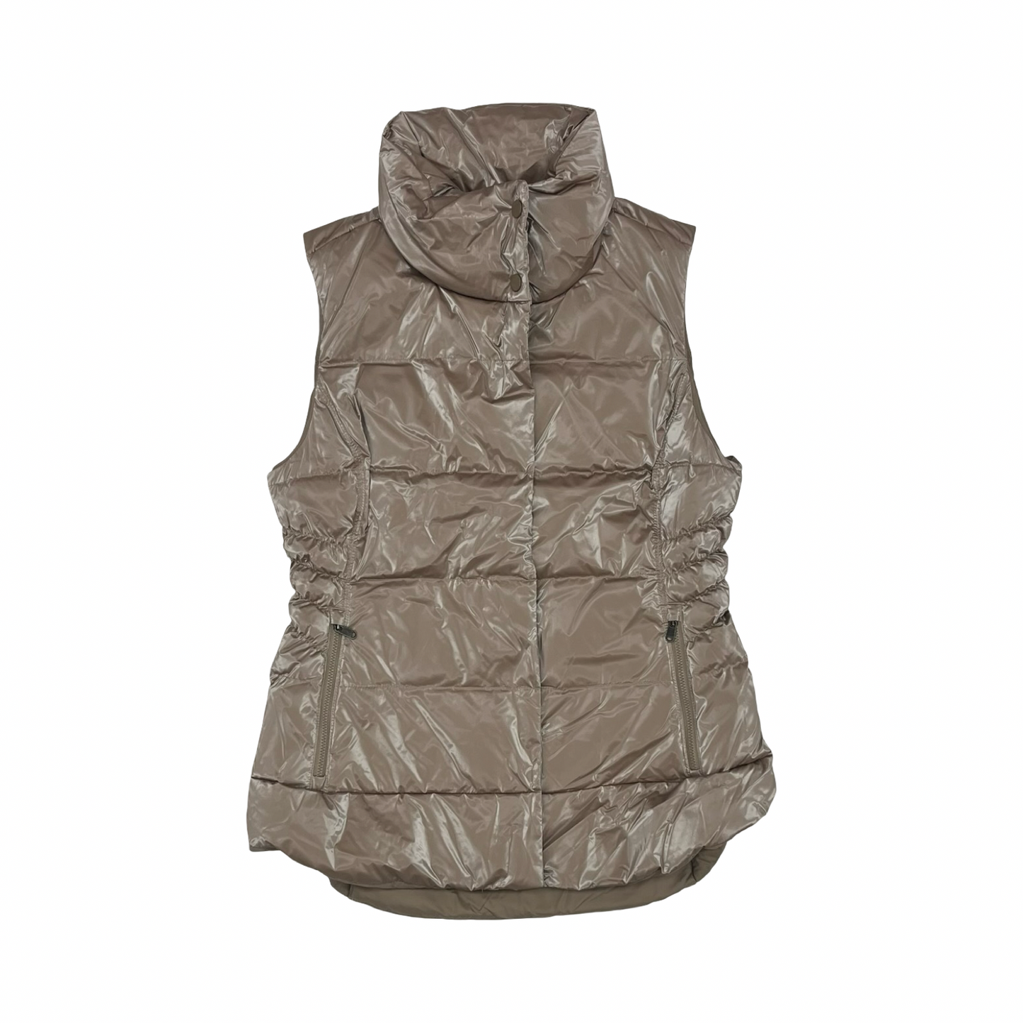 Vest Puffer & Quilted By Athleta In Brown, Size:S