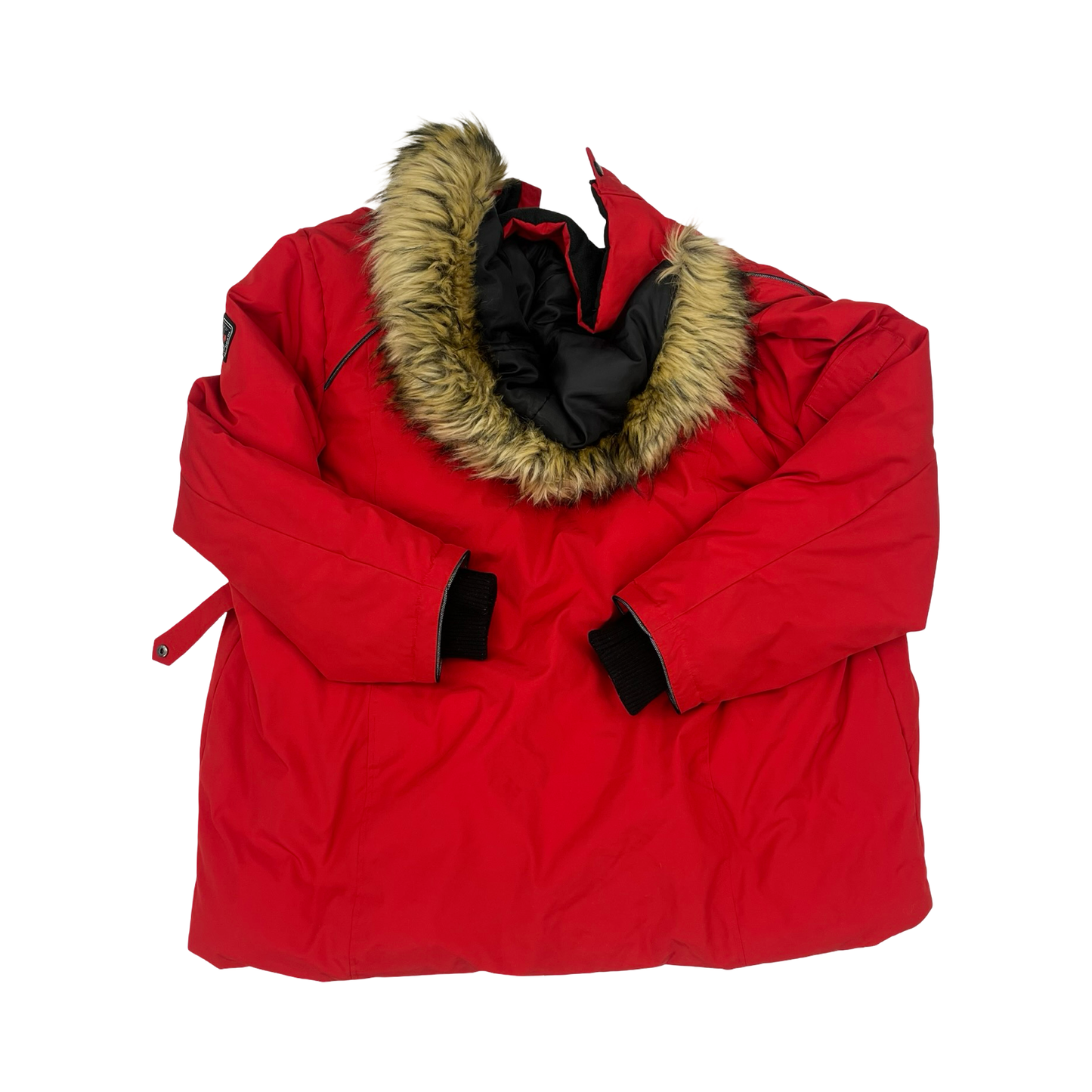 Coat Puffer & Quilted By Clothes Mentor In Red, Size:4X