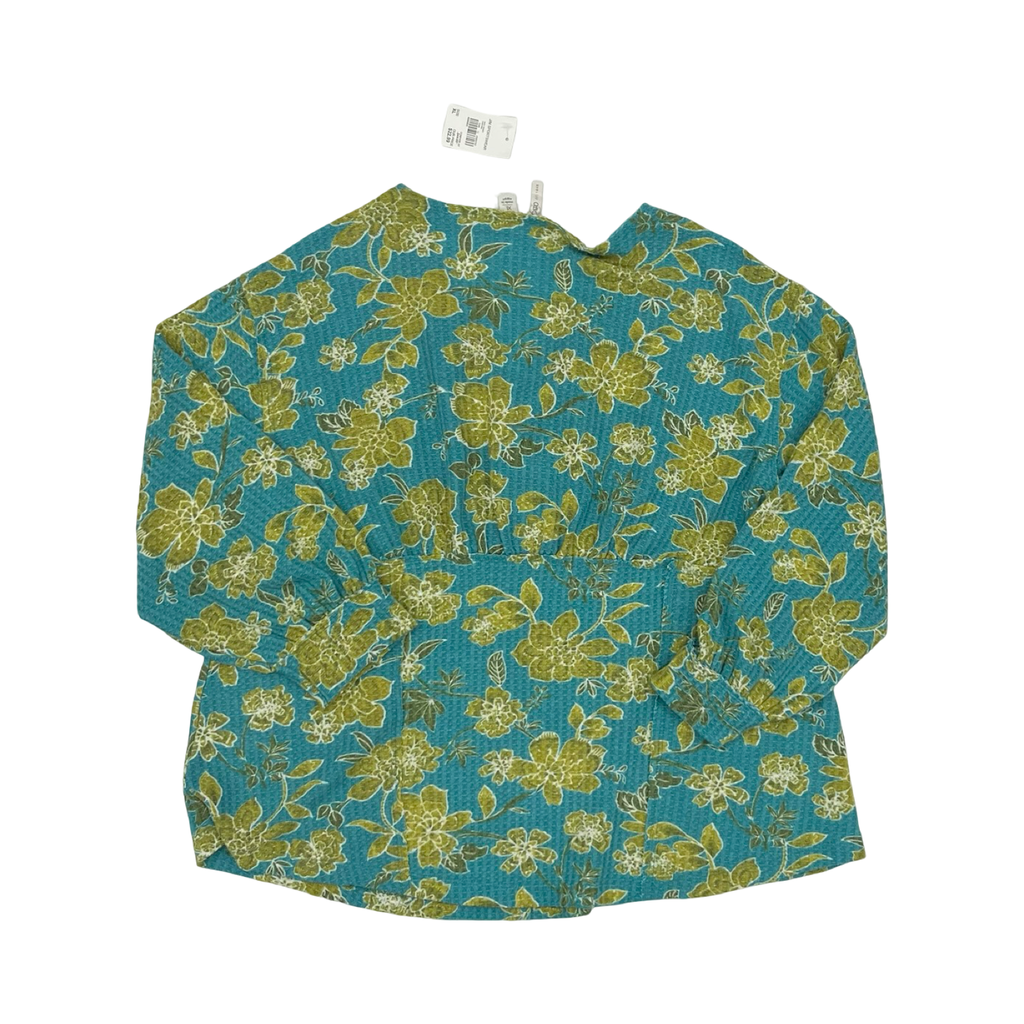 Top Ls By Cato In Blue & Green, Size:Xl