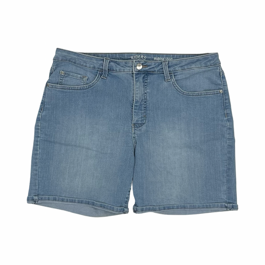 Shorts By Lee In Blue Denim, Size:16
