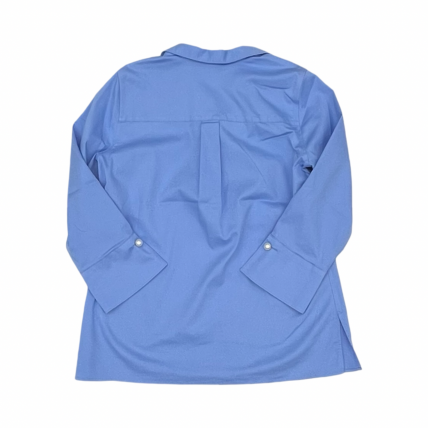 Blouse Ls By Chicos In Blue, Size:S