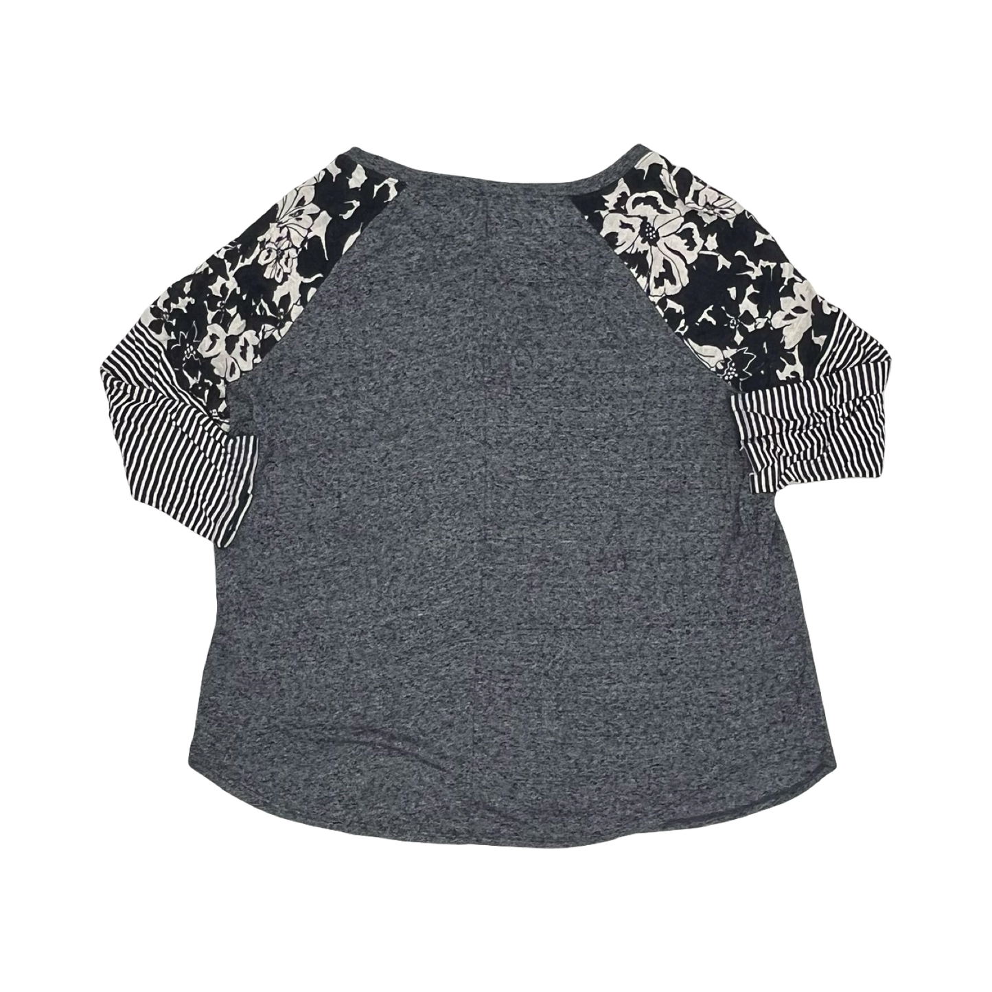 Top 3/4 Sleeve By Maurices In Blue, Size:1X