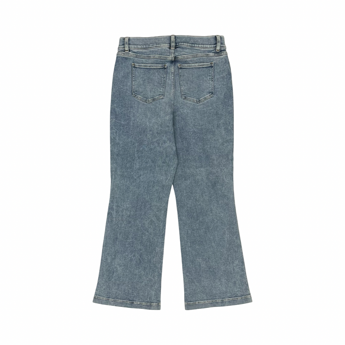 Jeans Straight By Spanx In Blue Denim, Size:L