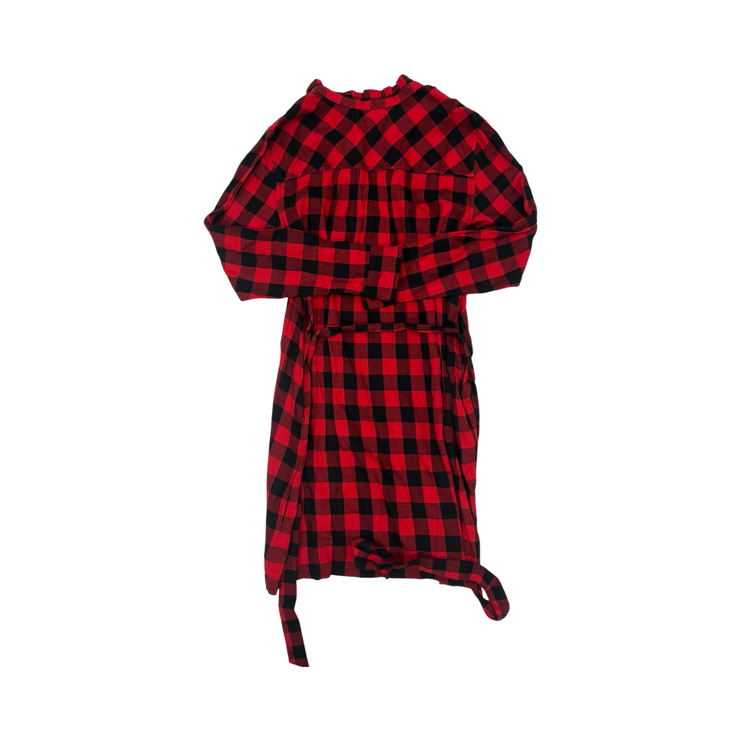 Dress Casual Midi By Gap In Black & Red, Size:Xl