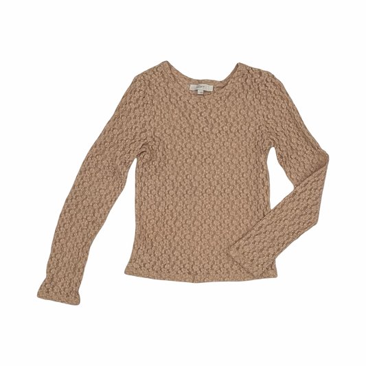 Top Ls By Loft In Brown, Size:S