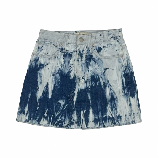 Skirt Mini & Short By Madewell In Blue Denim, Size:0