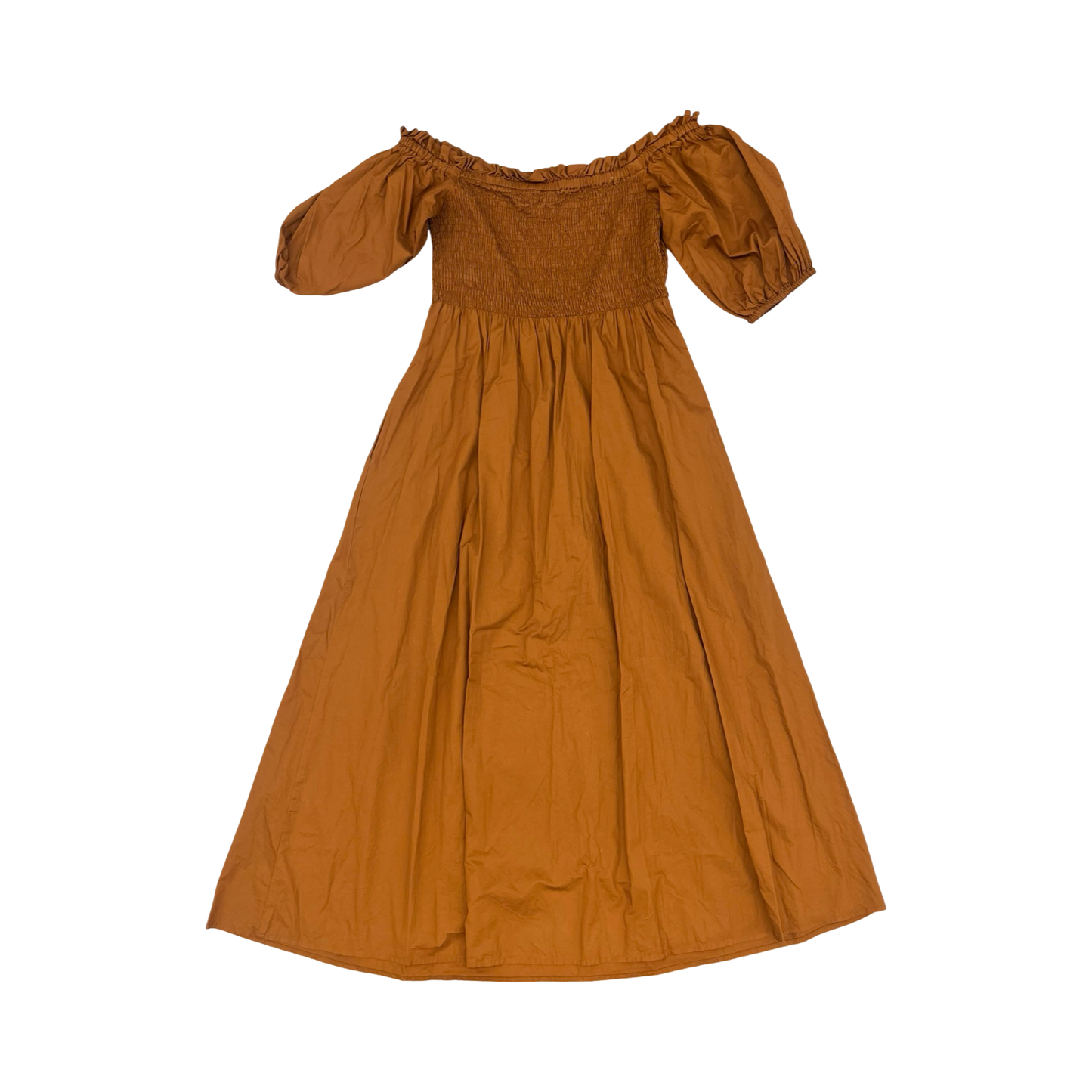 Dress Party Midi By Old Navy In Orange, Size:M