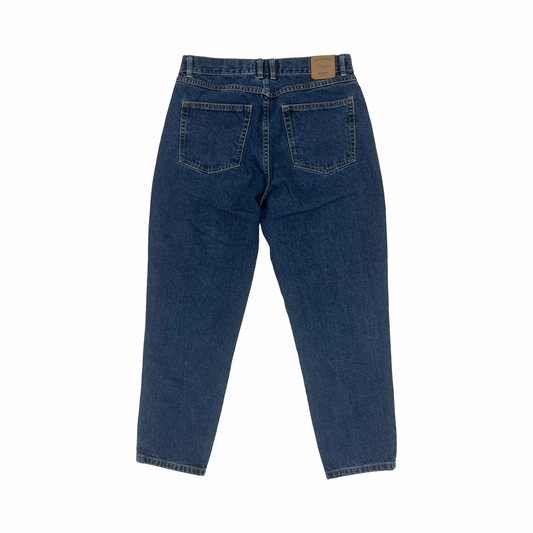 Jeans Straight By Pull&Bear In Blue Denim, Size:14