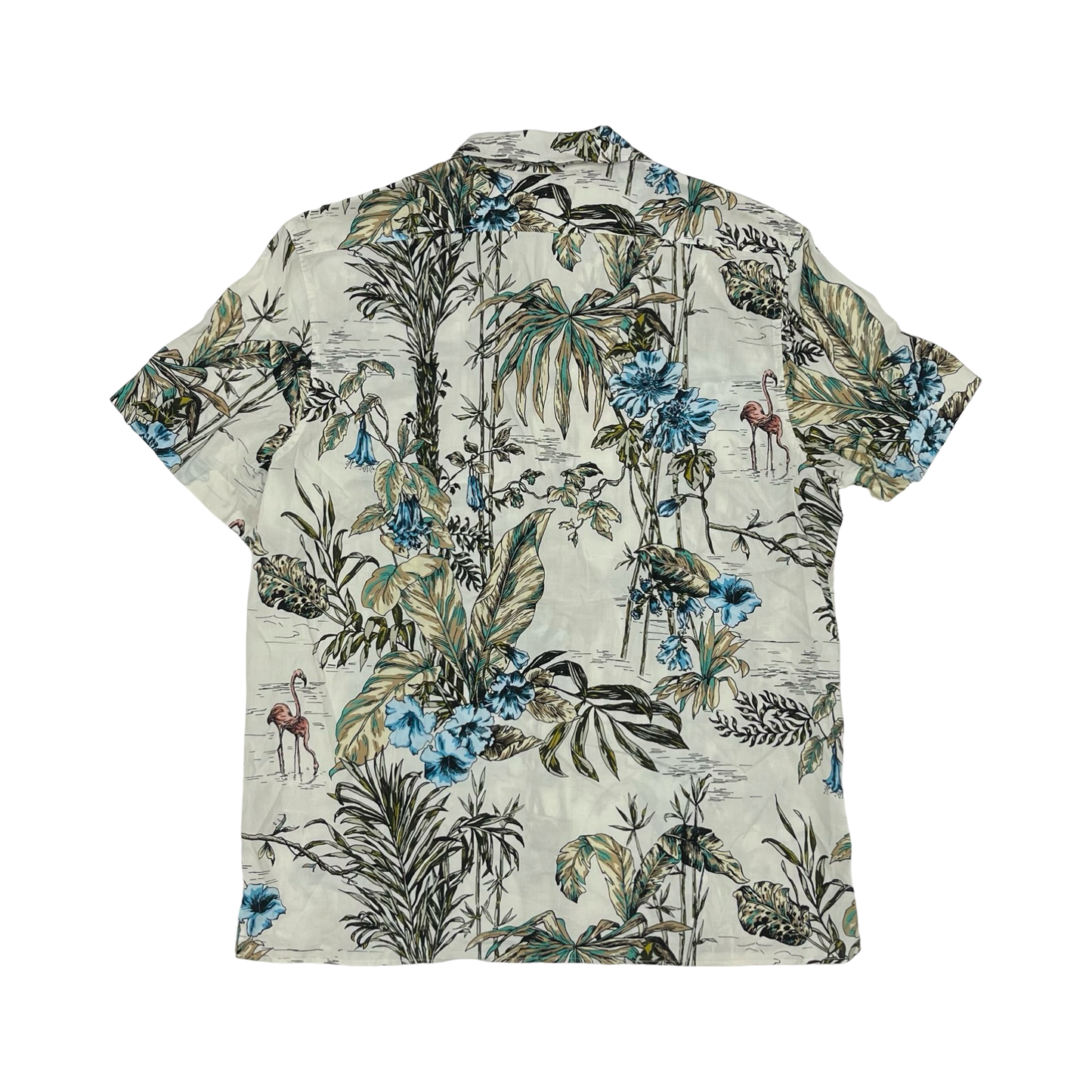 Blouse Ss By Banana Republic In Tan, Size:L