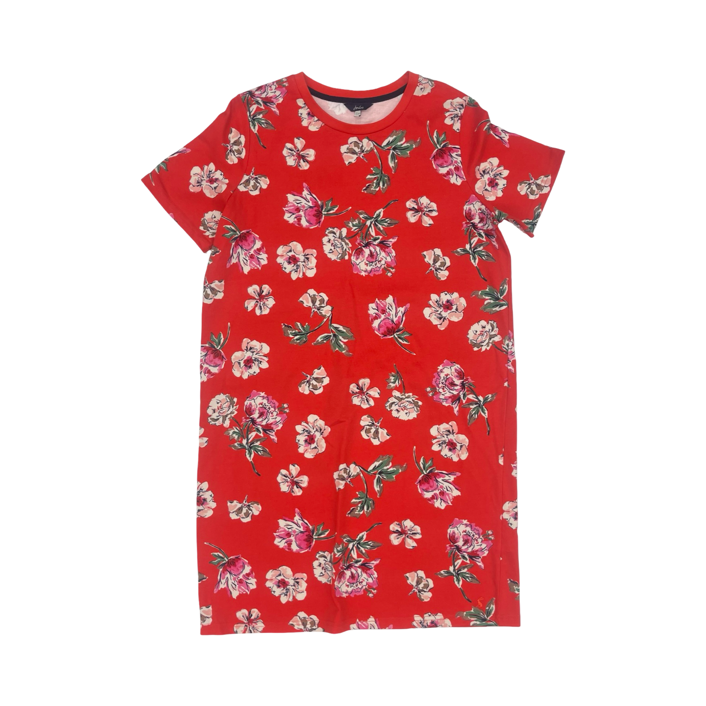 Dress Casual Midi By Joules In Floral Print, Size:12