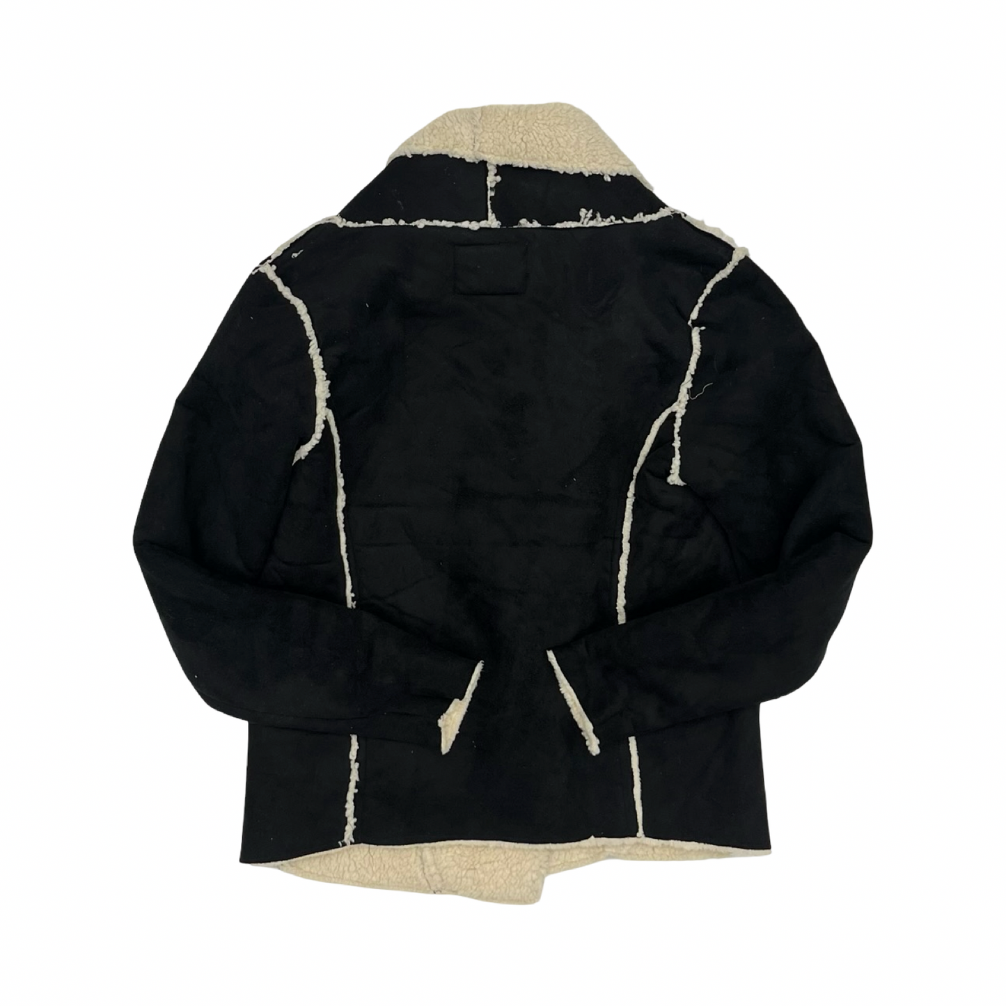 Jacket Moto By Weatherproof In Black, Size:S