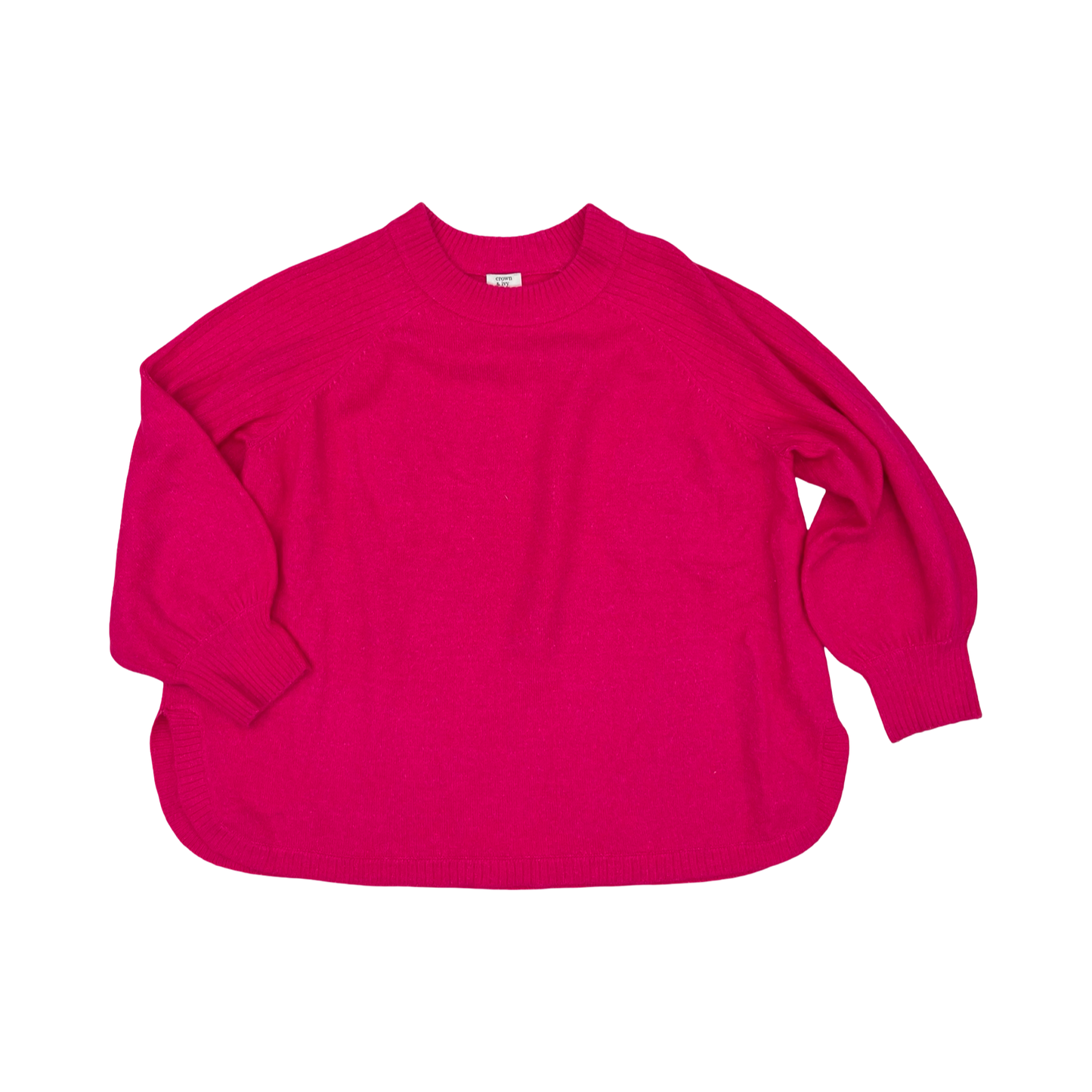 Sweater By Crown And Ivy In Pink, Size:4X