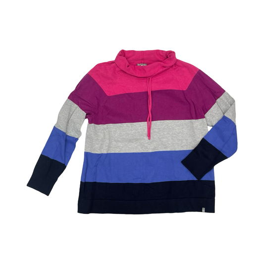 Sweater By Talbots In Pink & Purple, Size:Xlp