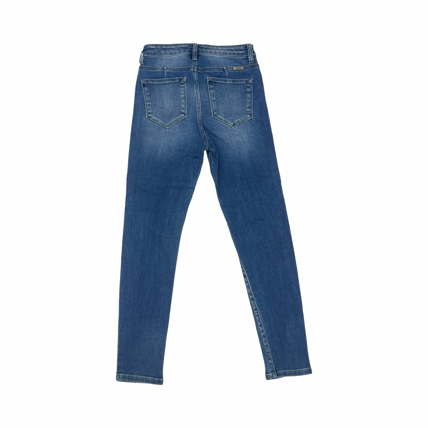 Jeans Skinny By Kancan In Blue Denim, Size:4