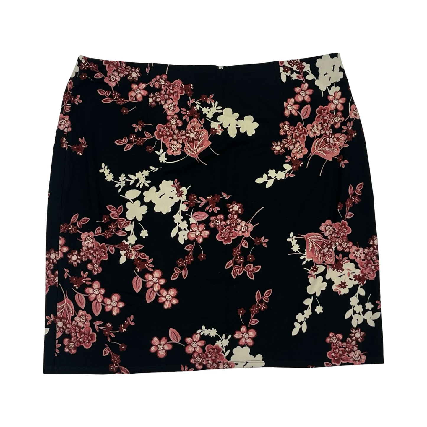 Skirt Mini & Short By J. Jill In Black & Cream, Size:Xl
