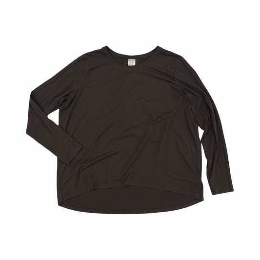 Top Ls By Athleta In Brown, Size:L
