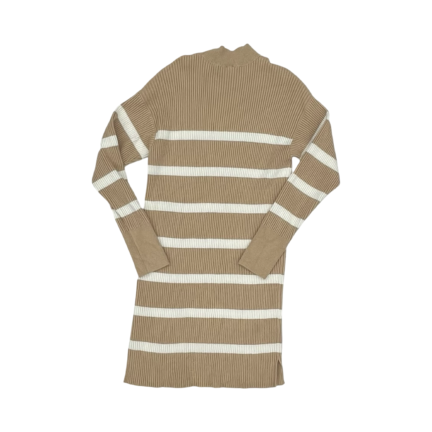 Dress Sweater By Abercrombie And Fitch In Cream, Size:M