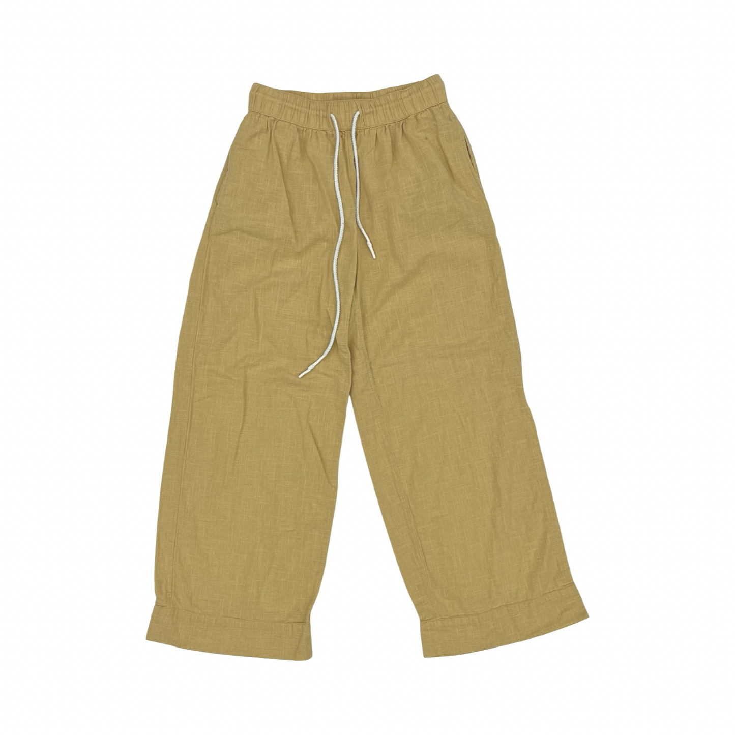 Pants Wide Leg By Melrose And Market In Yellow, Size:M