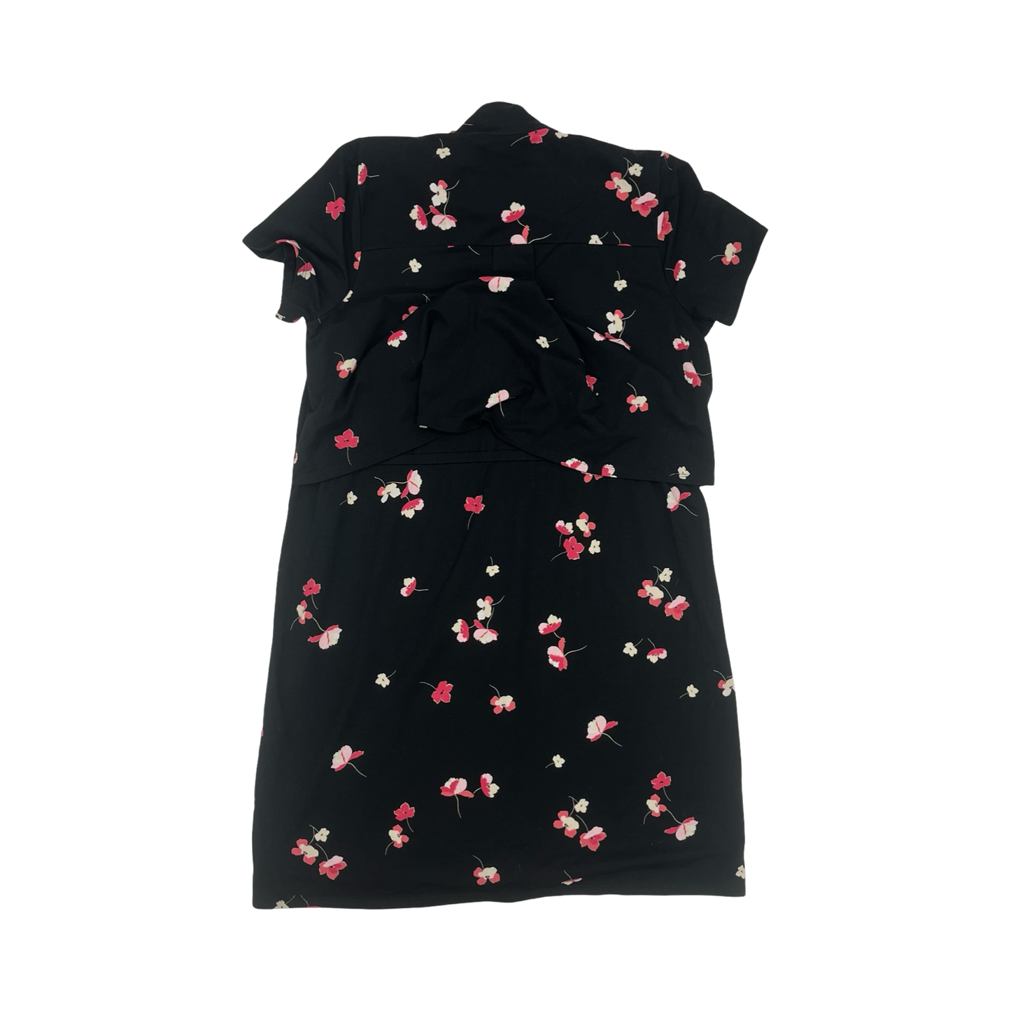 Dress Casual Short By J. Jill In Black & Red, Size:M