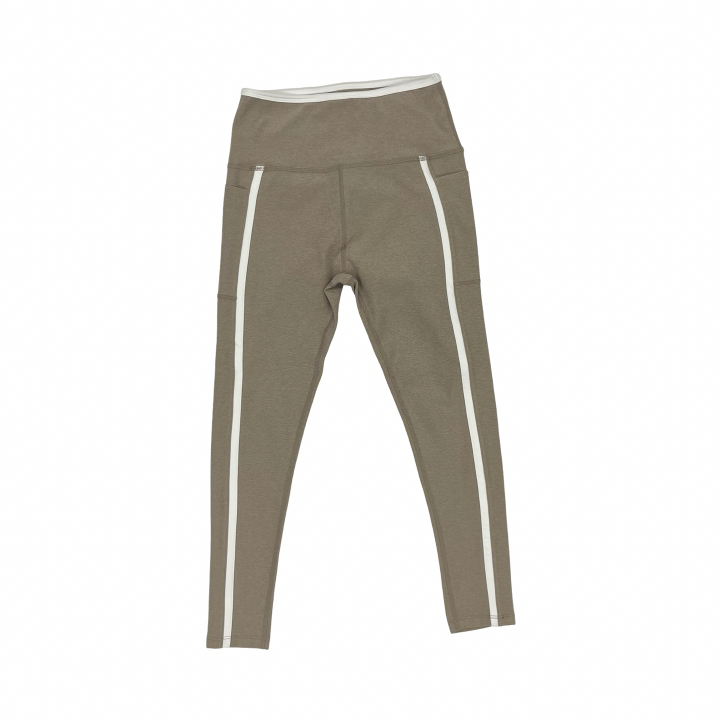 Athletic Leggings By Beyond Yoga In Tan, Size:Xl