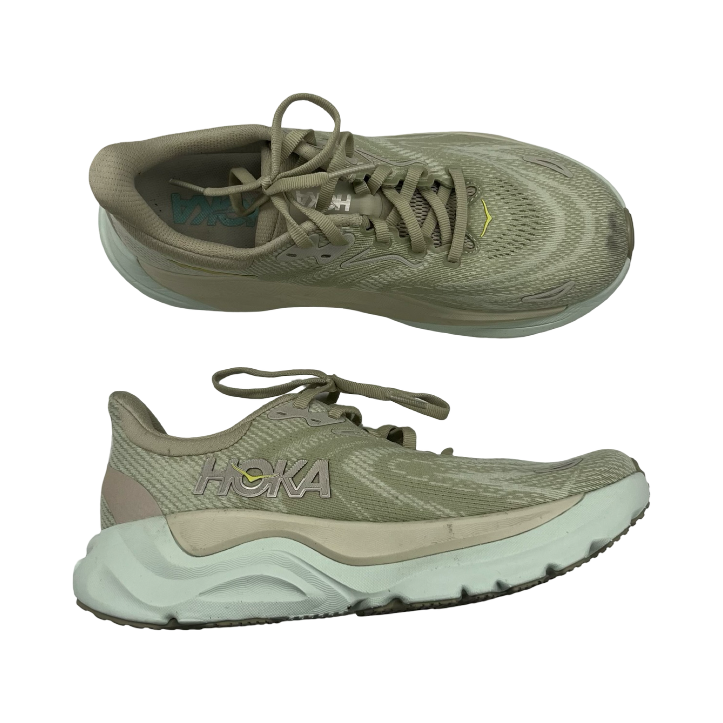 Shoes Athletic By Hoka In Green, Size:7