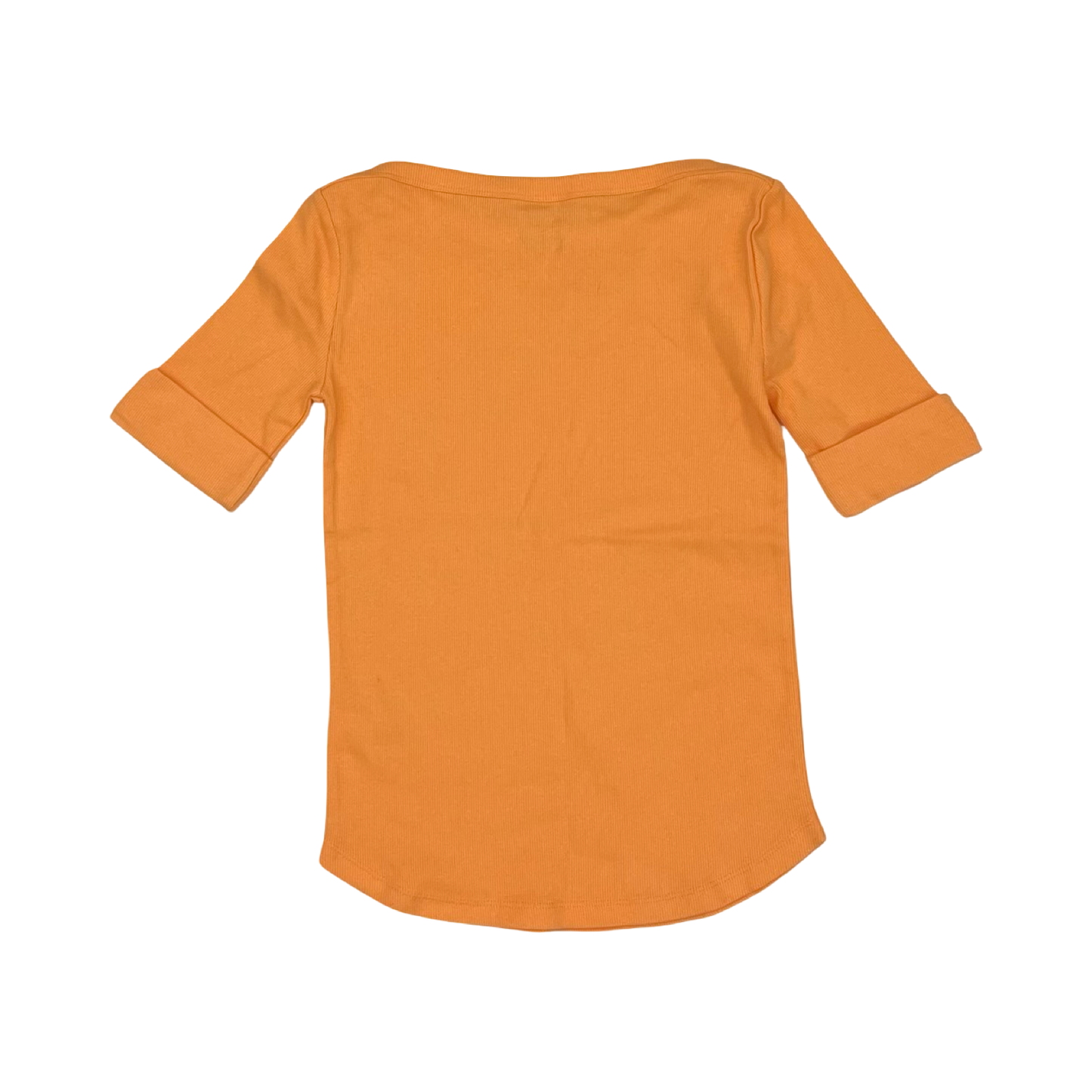 Top Ss By Talbots In Orange, Size:Sp