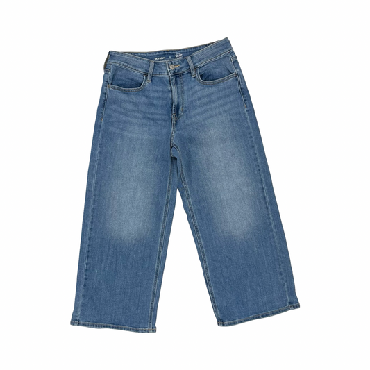 Jeans Cropped By Old Navy In Blue Denim, Size:6P